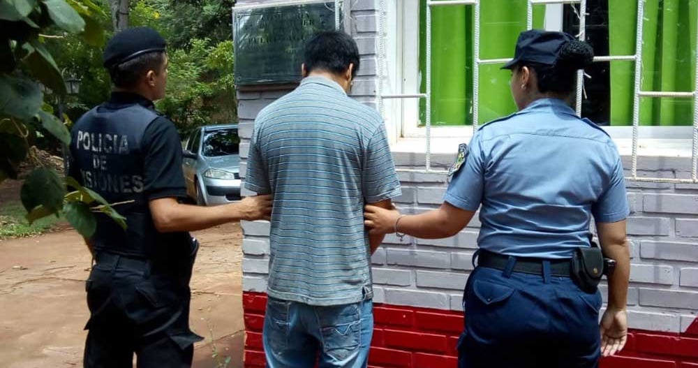 TRAS LAS REJAS. El acusado fue detenido tras la denuncia.
