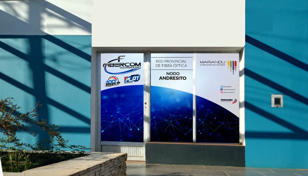 Inaugurarán oficialmente los nodos de fibra óptica de Irigoyen y Andresito