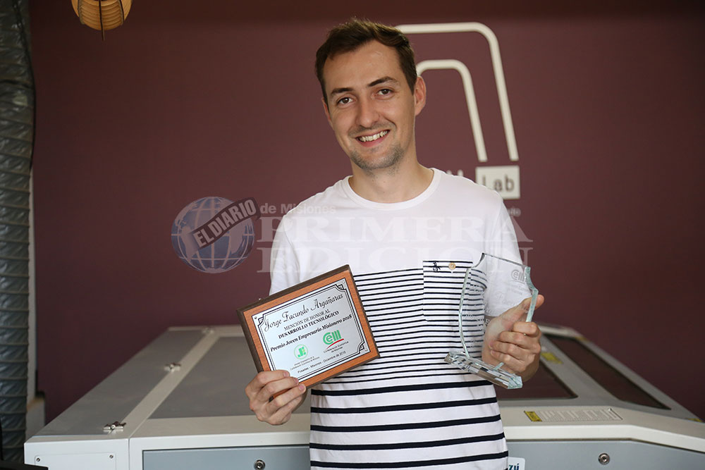 El “joven empresario misionero” del año es obereño