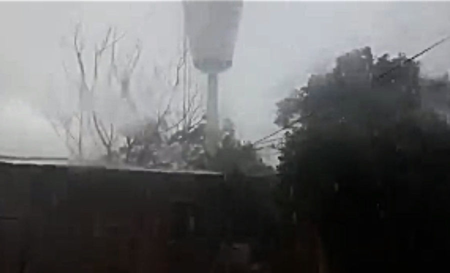 Fuerte lluvia afecta a la zona Centro de la provincia