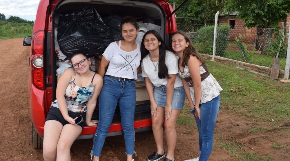 Amigas juntaron donaciones para comedor del barrio El Porvenir