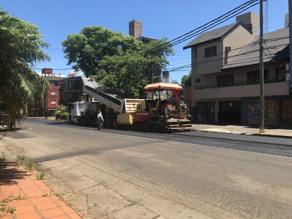 Tránsito interrumpido por la avenida Centenario