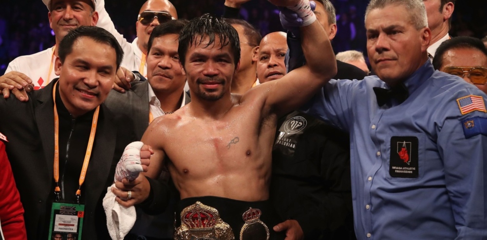 Pacquiao retuvo título en Las Vegas