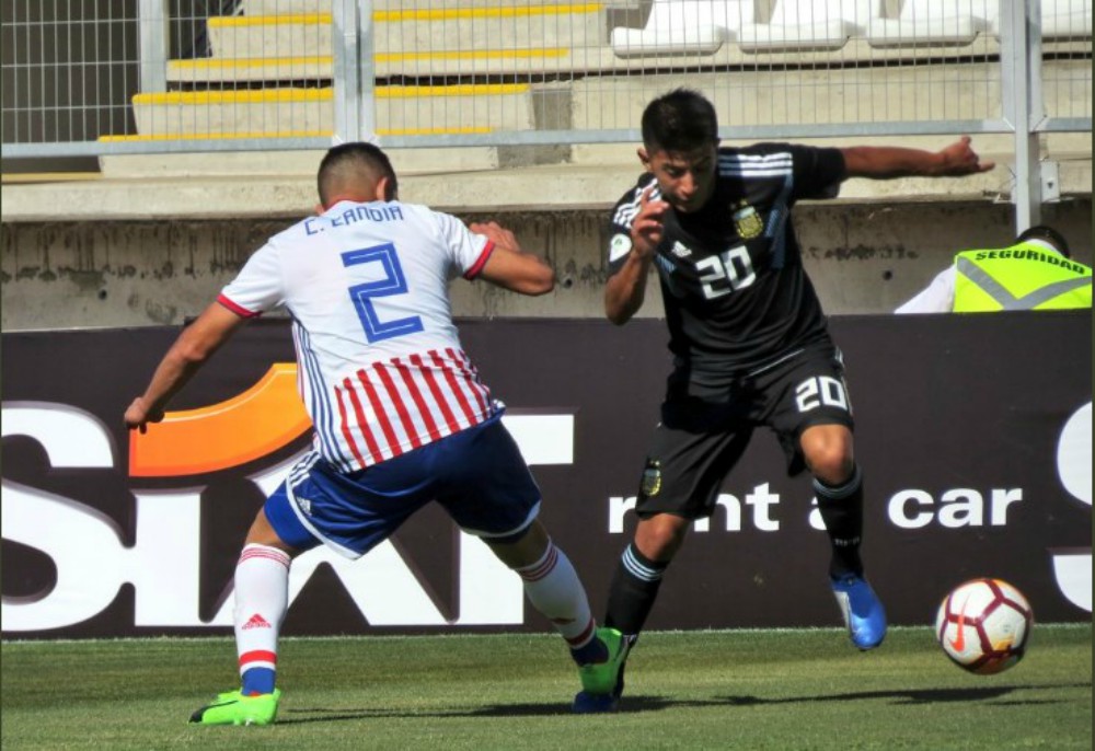 Sudamericano Sub 20: Argentina empató 1 a 1 con Paraguay