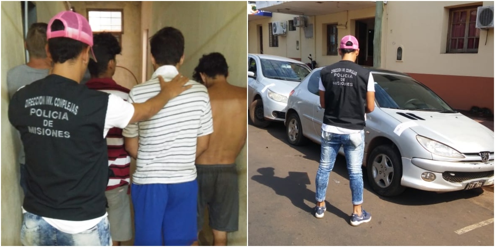 Atraparon a una banda que cometió varios robos en Posadas