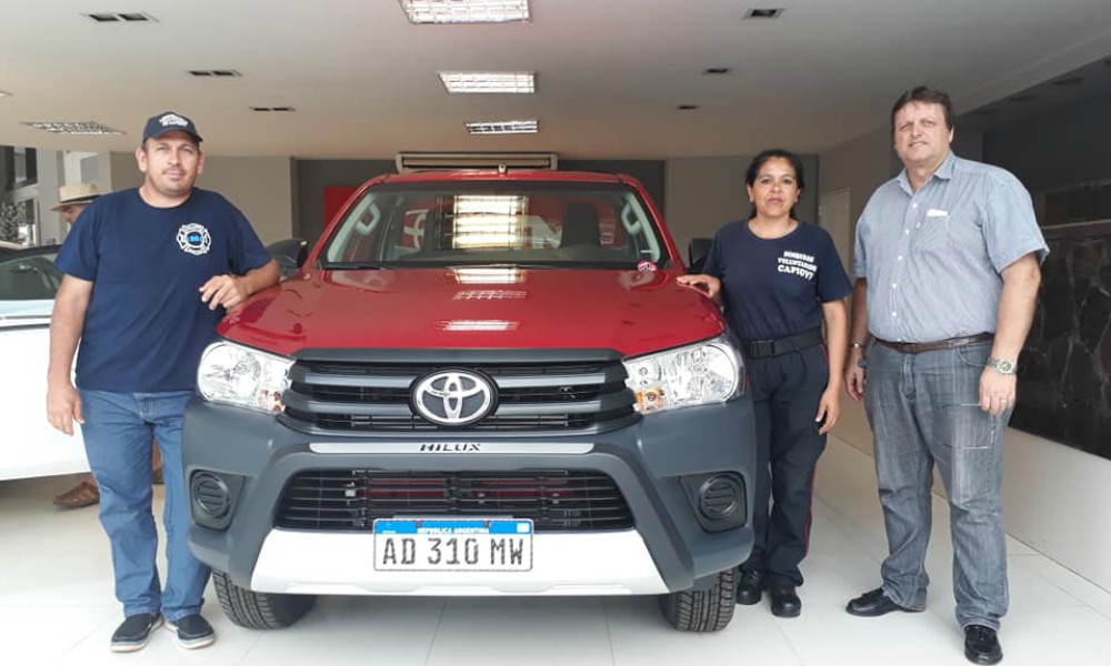 Unidad nueva para el equipo de bomberos de Capioví