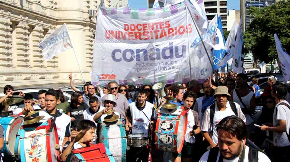 La Conadu pidió a Educación que convoque a paritarias