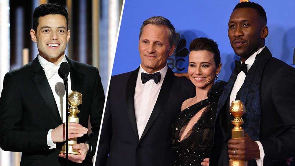 Globos de Oro: “Green Book” y “Bohemian Rhapsody”, las mejores en comedia y drama