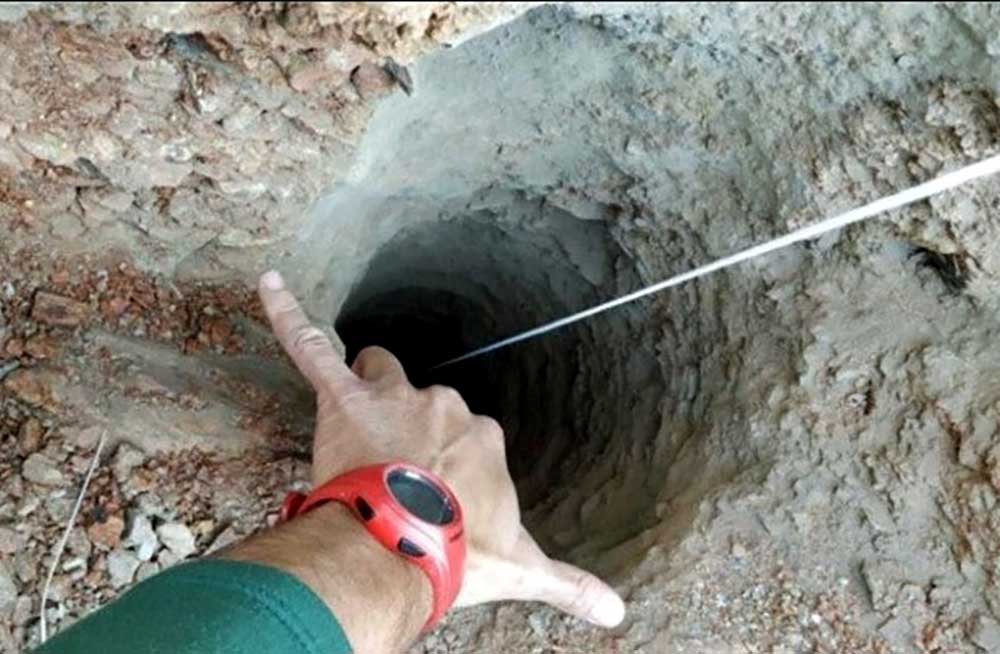 Dramático intento de rescate de un niño de dos años