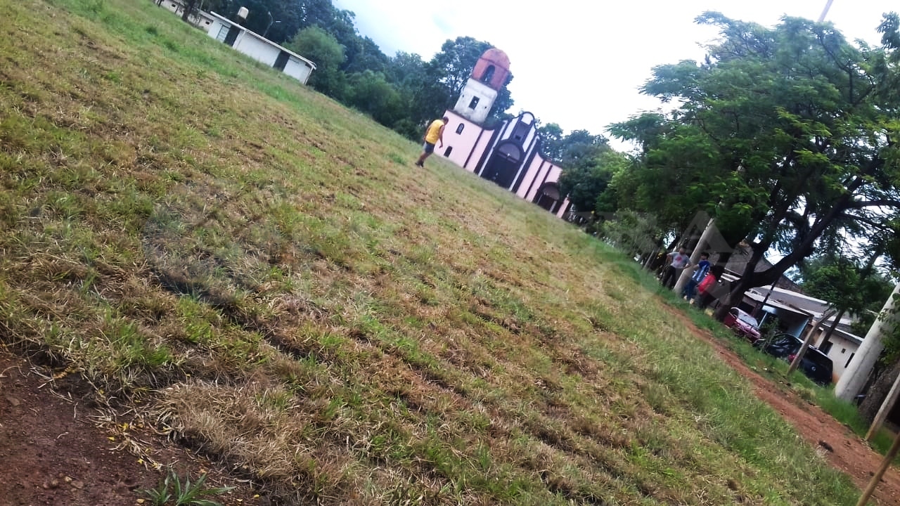La cancha del barrio Santa Rosa de Posadas se transforma