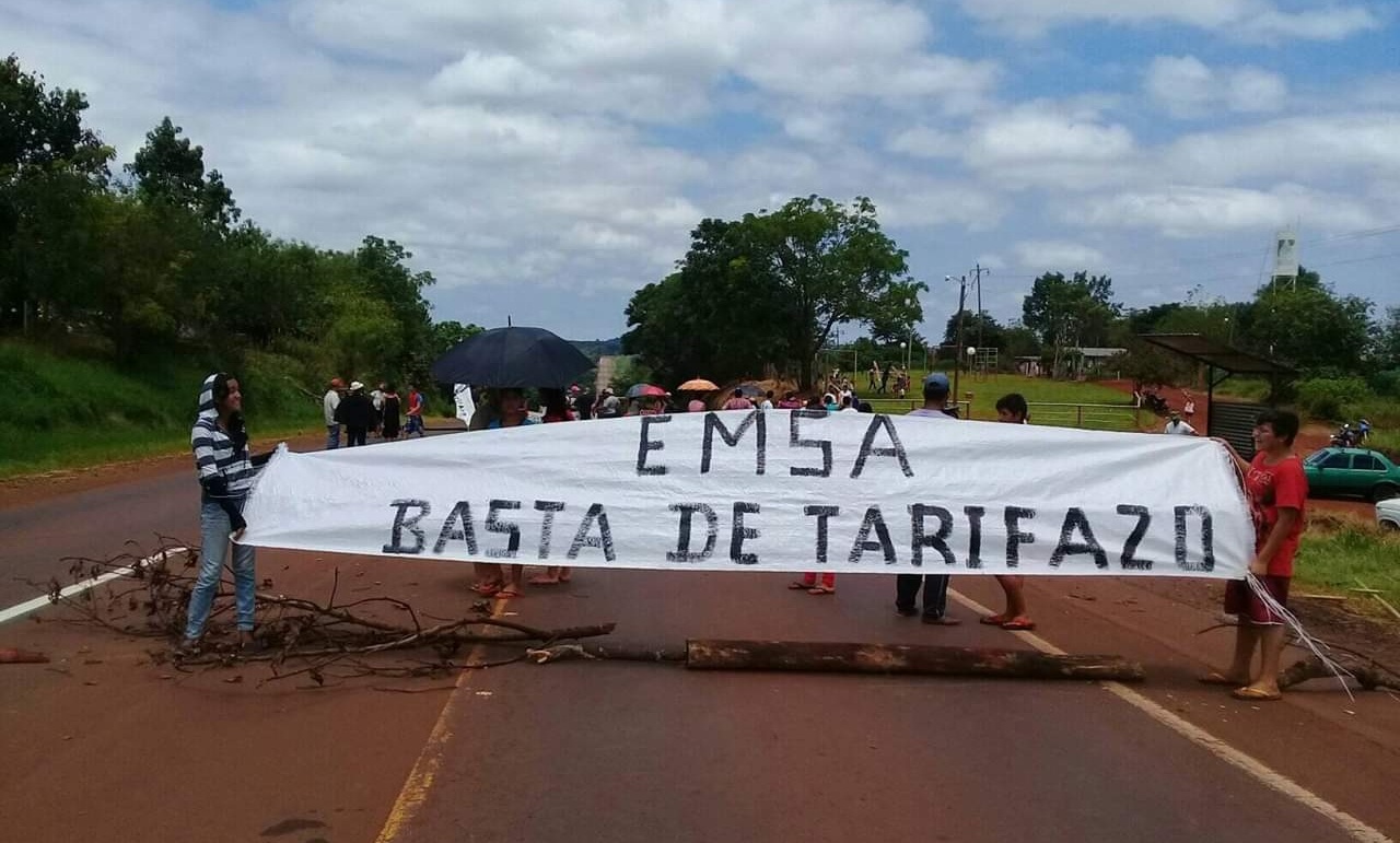 Usuarios persisten con los reclamos por los aumentos de energía en Misiones