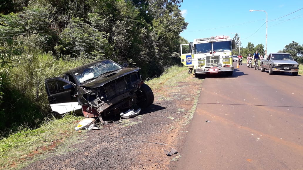 Despiste dejó una mujer lesionada