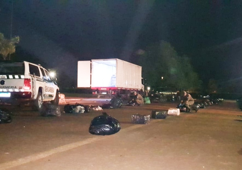 Camión con ayuda para inundados tenía más de 500 kilos de cannabis