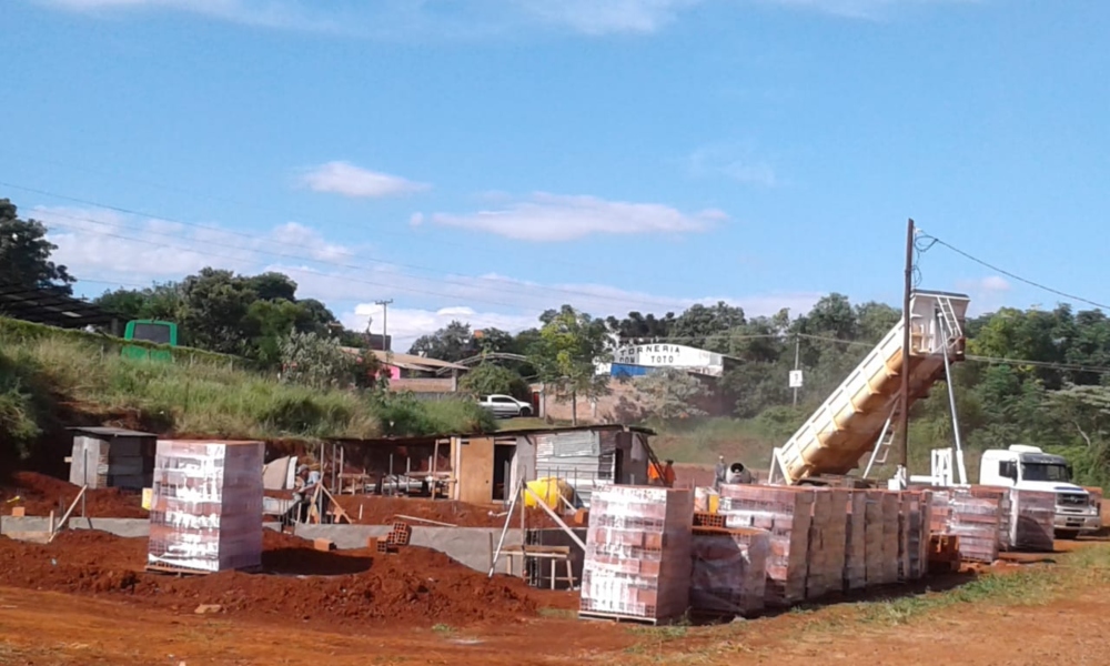 Comenzó la construcción de la Escuela 924 de San Pedro