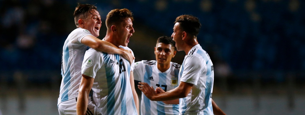 Sub-20: Argentina goleó a Venezuela y sueña con el Mundial