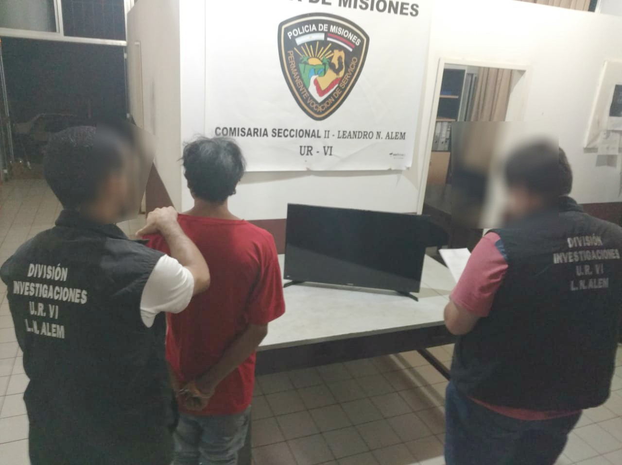 Atraparon a ladrón que desvalijó una vivienda