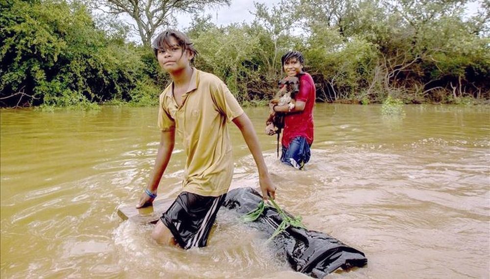 Son más de 400 los evacuados por la crecida del río Pilcomayo en Salta