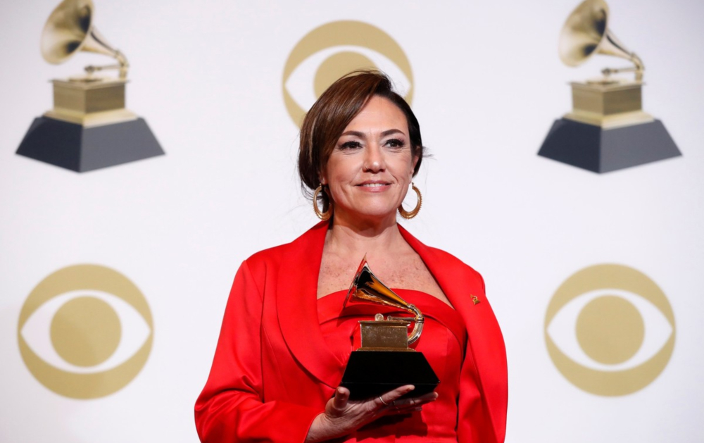 Claudia Brant fue premiada en los Grammy 2019