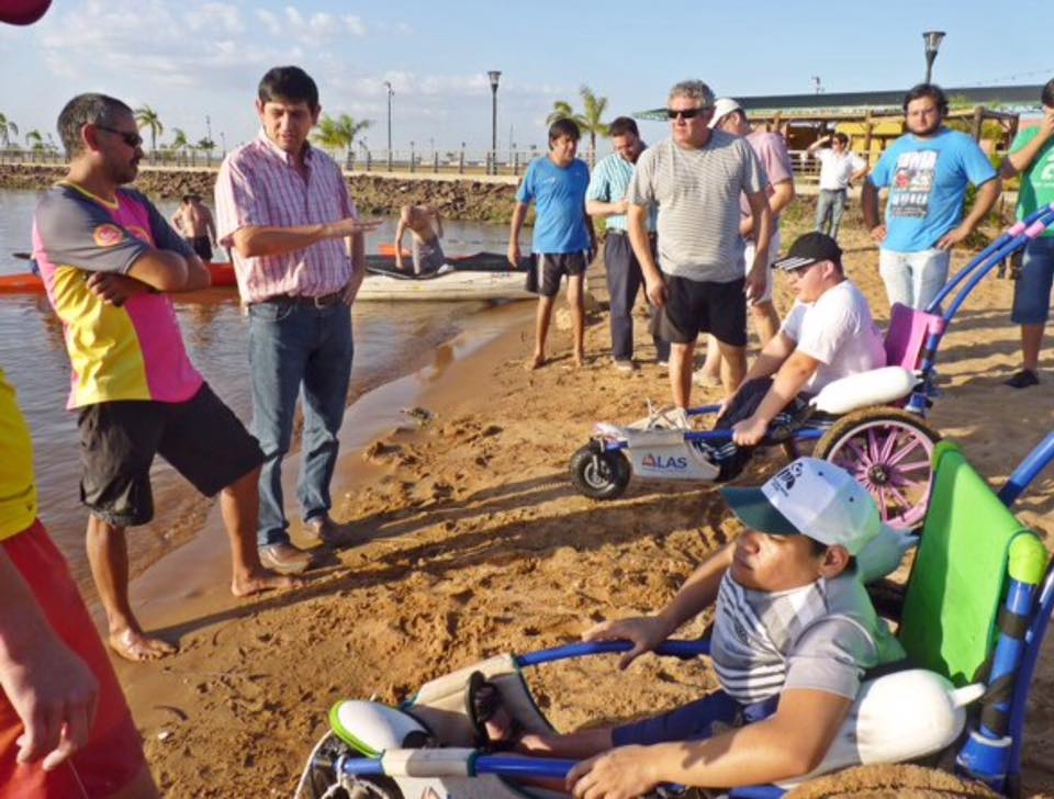 Daño incomprensible: rompen bicis anfibias del canotaje inclusivo