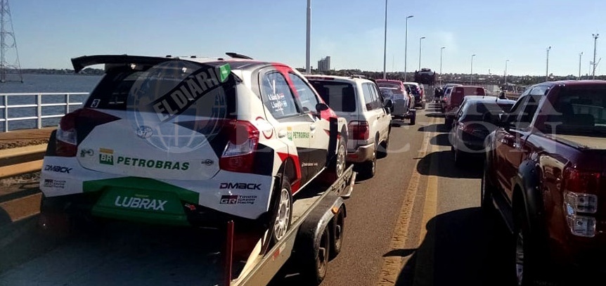 Rally Sudamericano: los equipos pasan el puente