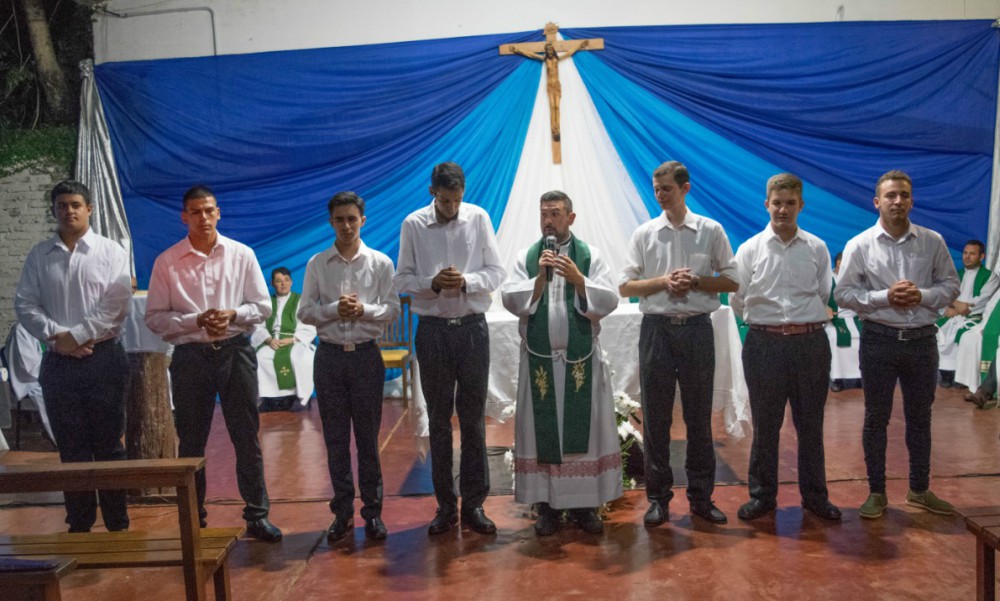 Ocho ingresantes se sumaron al Seminario de Posadas