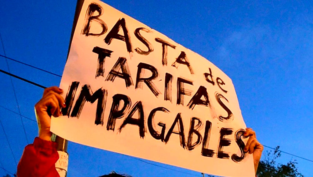 Promoverán proyecto de ley para frenar subas de tarifas