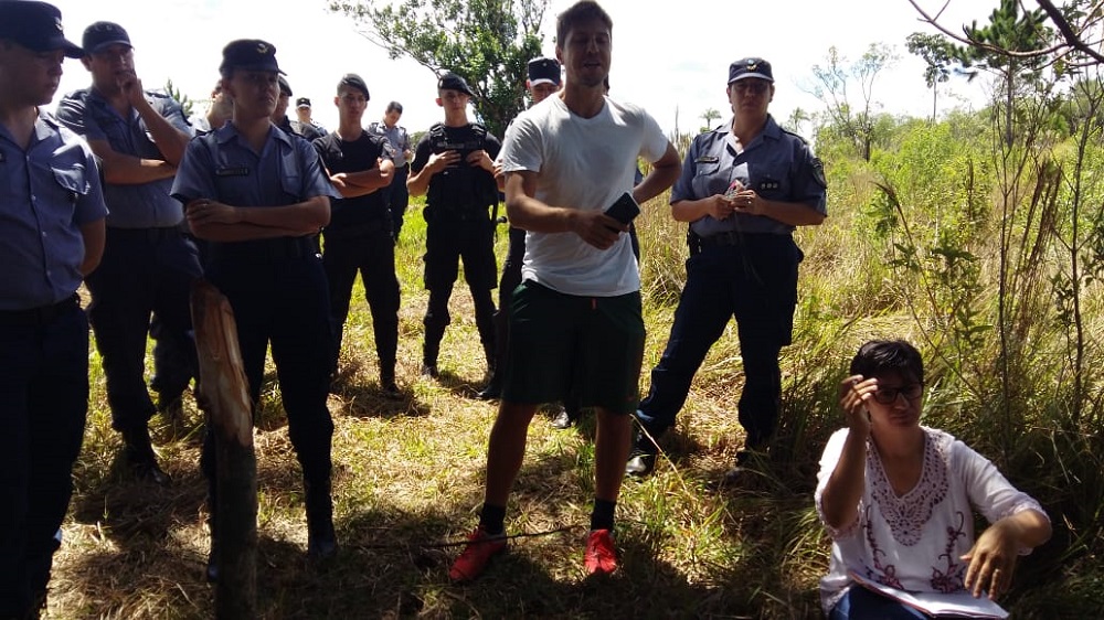 Unas 40 familias tomaron tierras en inmediaciones del Aeroclub de Oberá