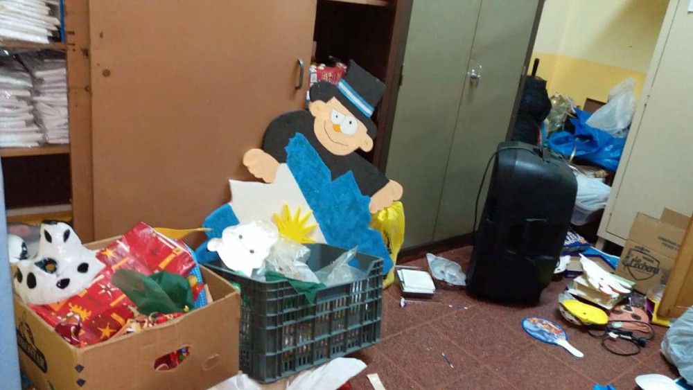 A días de volver a clases, roban en varias escuelas rurales