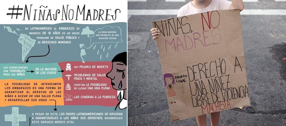 Mujeres-niñas: ¿madres?