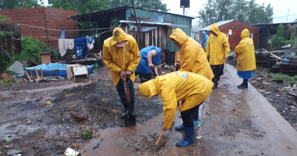 Cerca de un centenar de familias afectadas por la lluvia