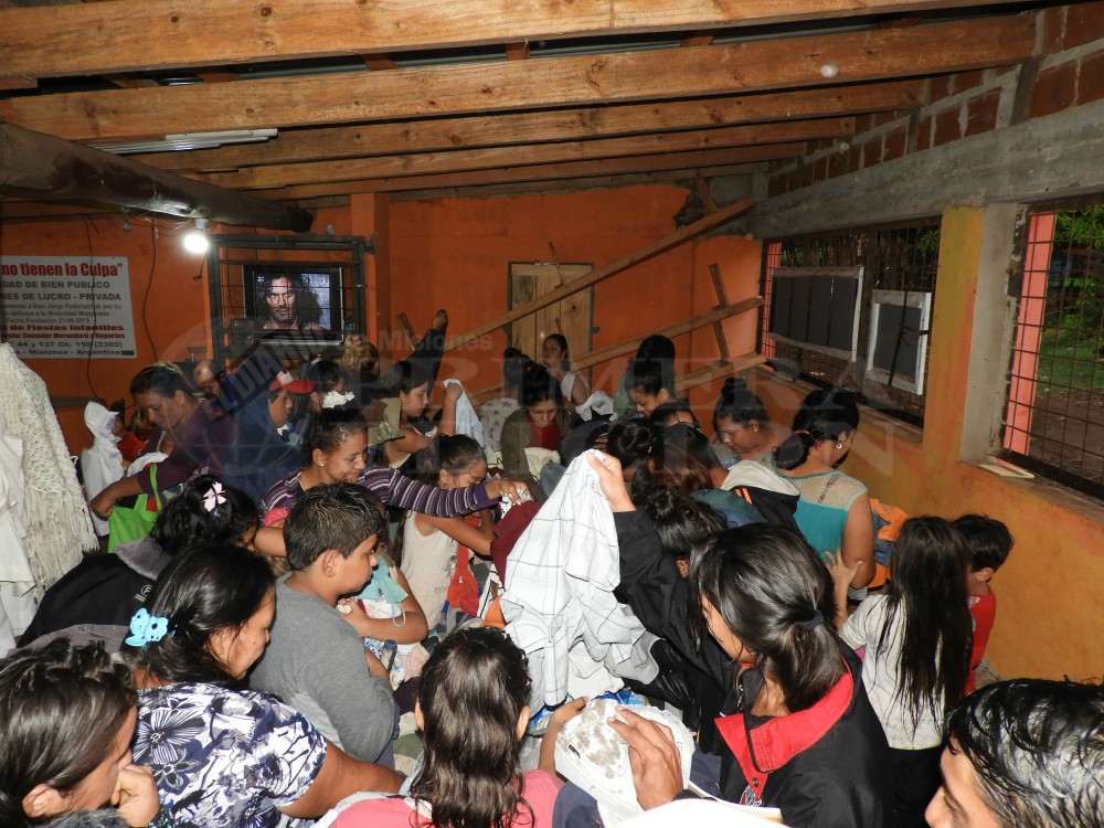 Entregaron donaciones en el merendero “Ellos no tienen la culpa”