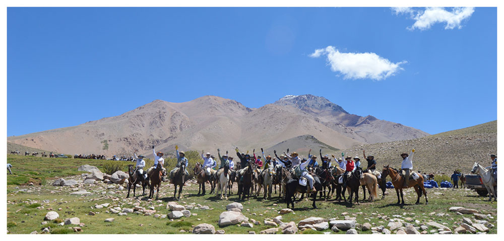 Cruzar Los andes y a caballo
