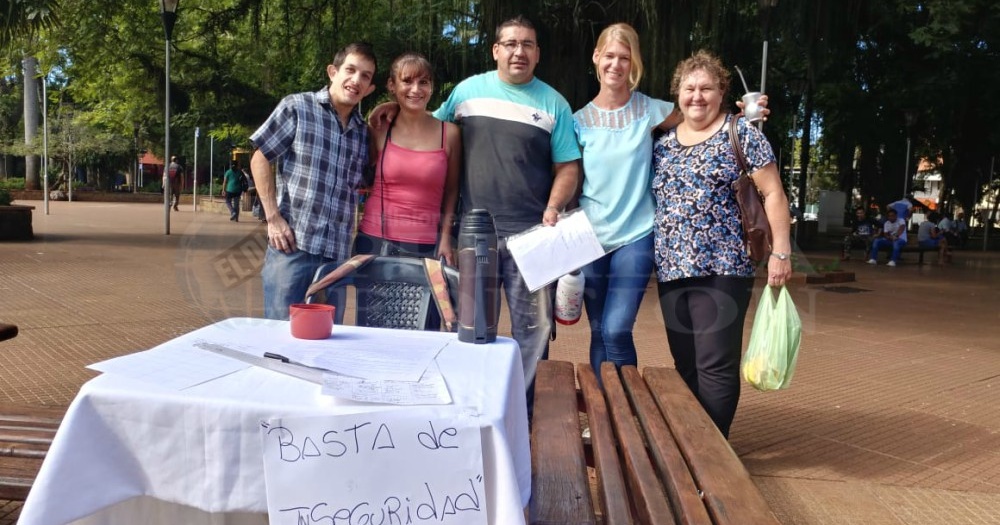 “Basta de inseguridad”, el reclamo de vecinos de Eldorado