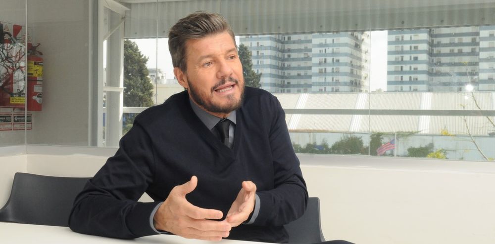 Marcelo Tinelli lentamente se mete en campaña