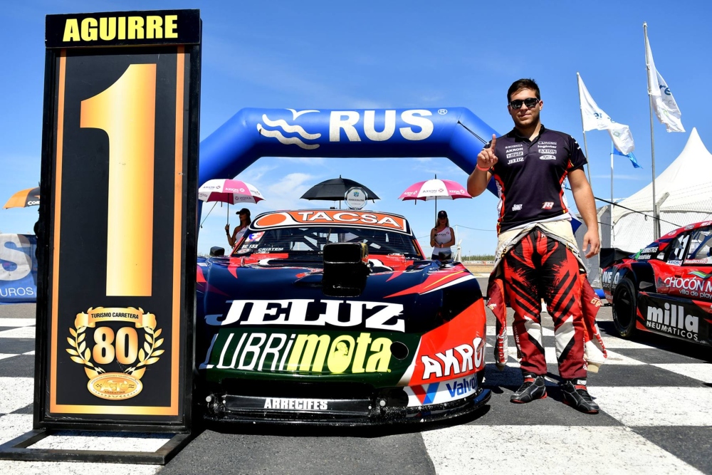 TC: Fin de semana perfecto para Valentín Aguirre