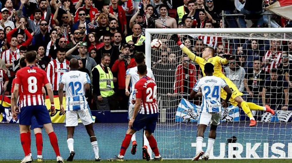 Atlético de Madrid ganó y quedó a cuatro puntos del líder Barcelona