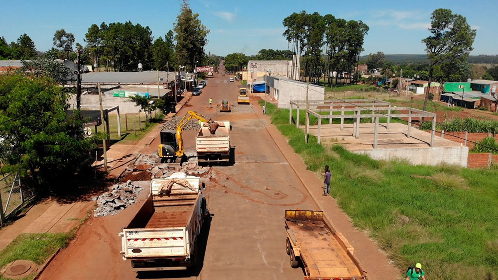 Cierran el tránsito sobre la avenida 147 de Itaembé Miní