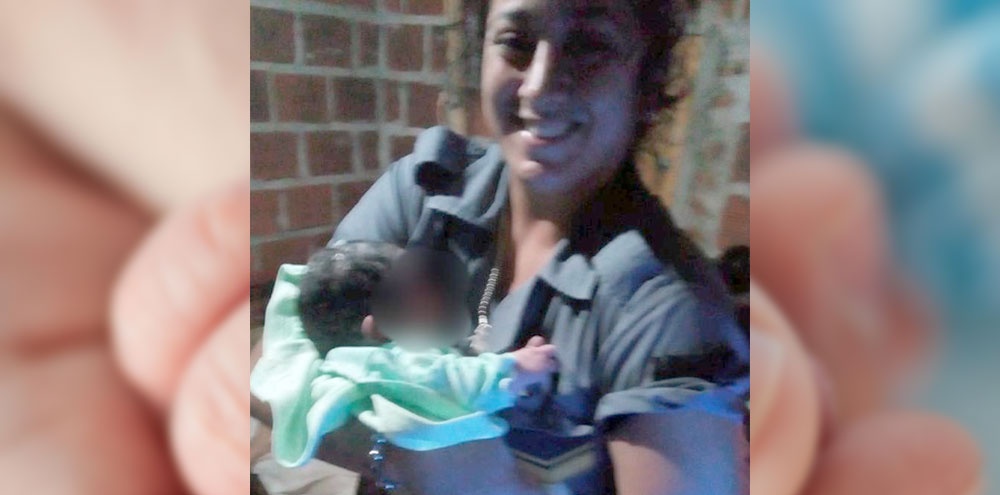 Policías asistieron a una mujer durante el parto en Santa Ana