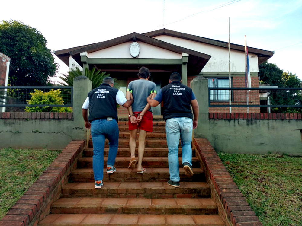 Pinchó la fibra óptica y dejó sin internet a San Javier e Itacaruaré