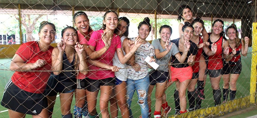 Las chicas de Centro de Cazadores quieren un podio