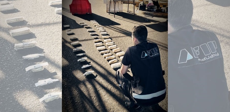 Incautan casi 30 kilos de cocaína en el puente Posadas-Encarnación