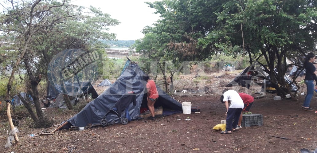 Corte en el acceso Oeste por operativo de desalojo
