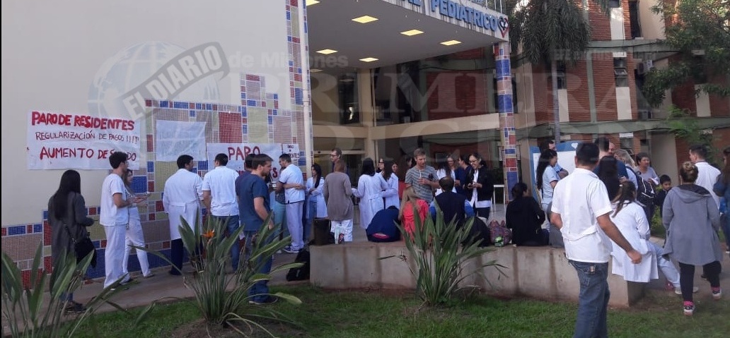 Médicos residentes de paro