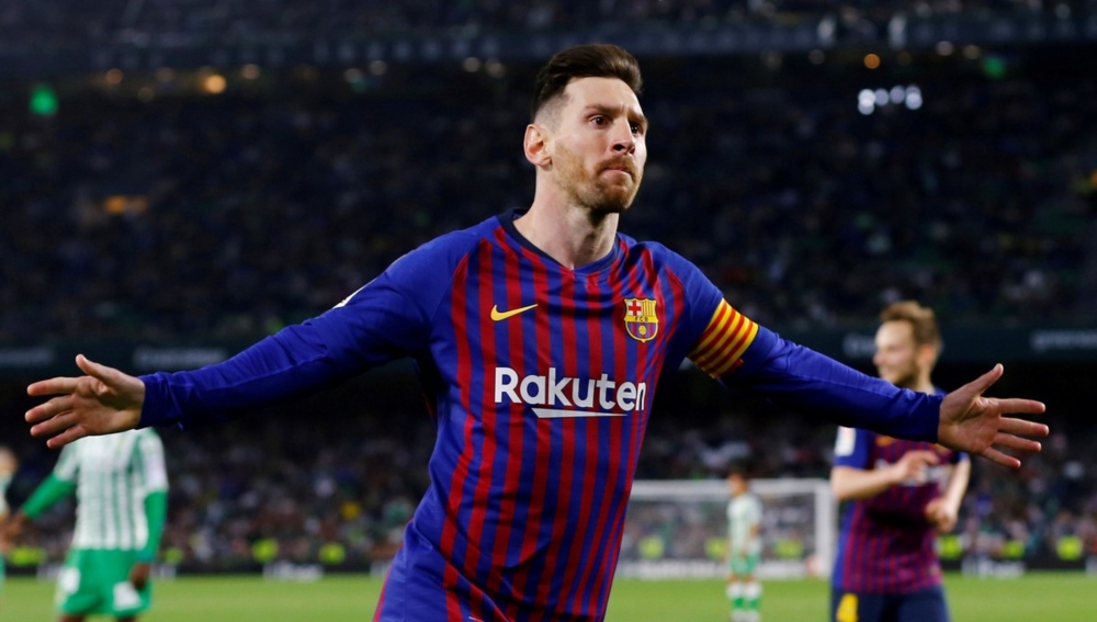 Recital de Messi en la goleada del Barcelona
