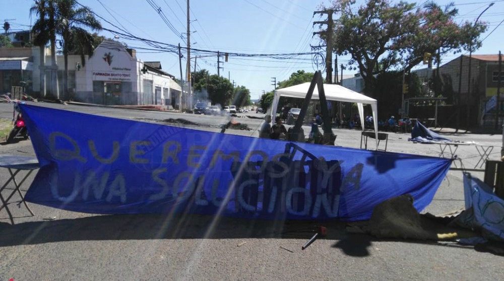 Vuelven a cortar las avenidas Urquiza y Lavalle de Posadas