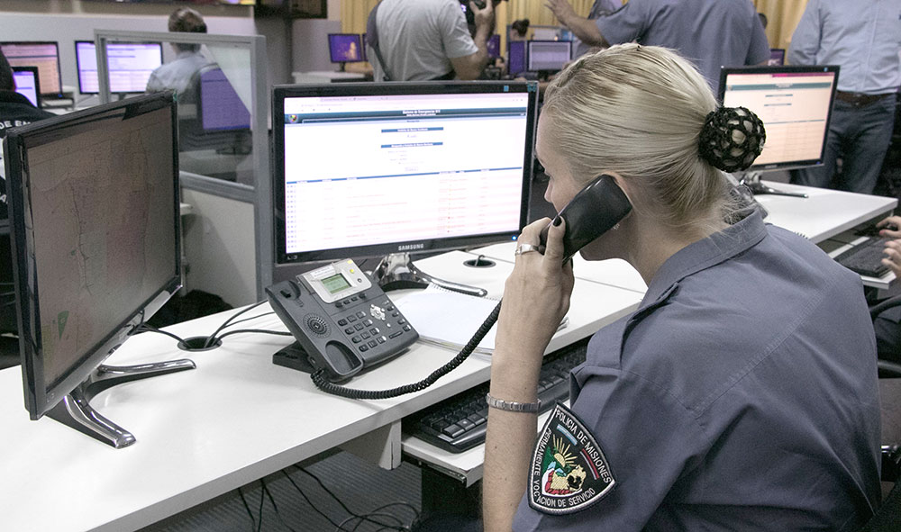 Nuevo sistema de comunicación policial