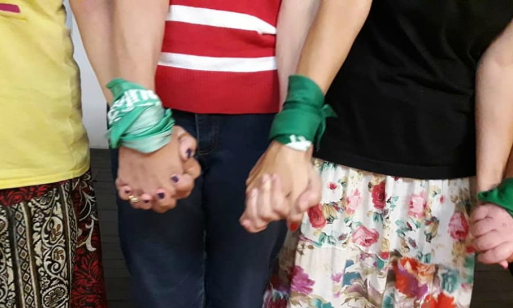 #8M: posadeñas se solidarizaron con familias afectadas por las lluvias