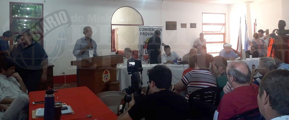 Tensión en la Convención Radical en Posadas