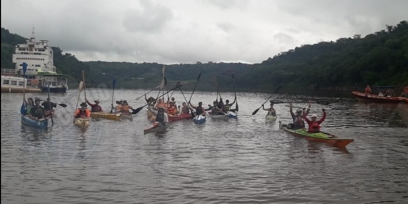 Comenzó la travesía náutica por ríos más limpios y navegables