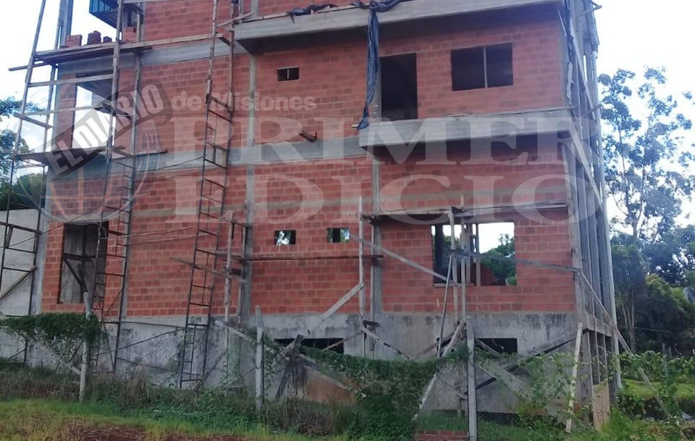 La futura sede de la Federación Misionera en Montecarlo.